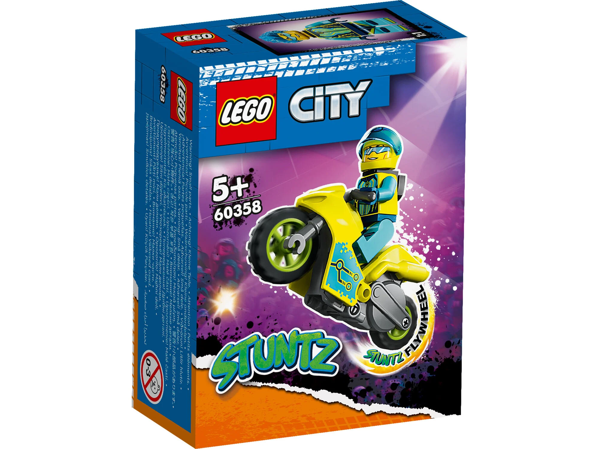 Lego Sajber Akrobatski Motor 60358