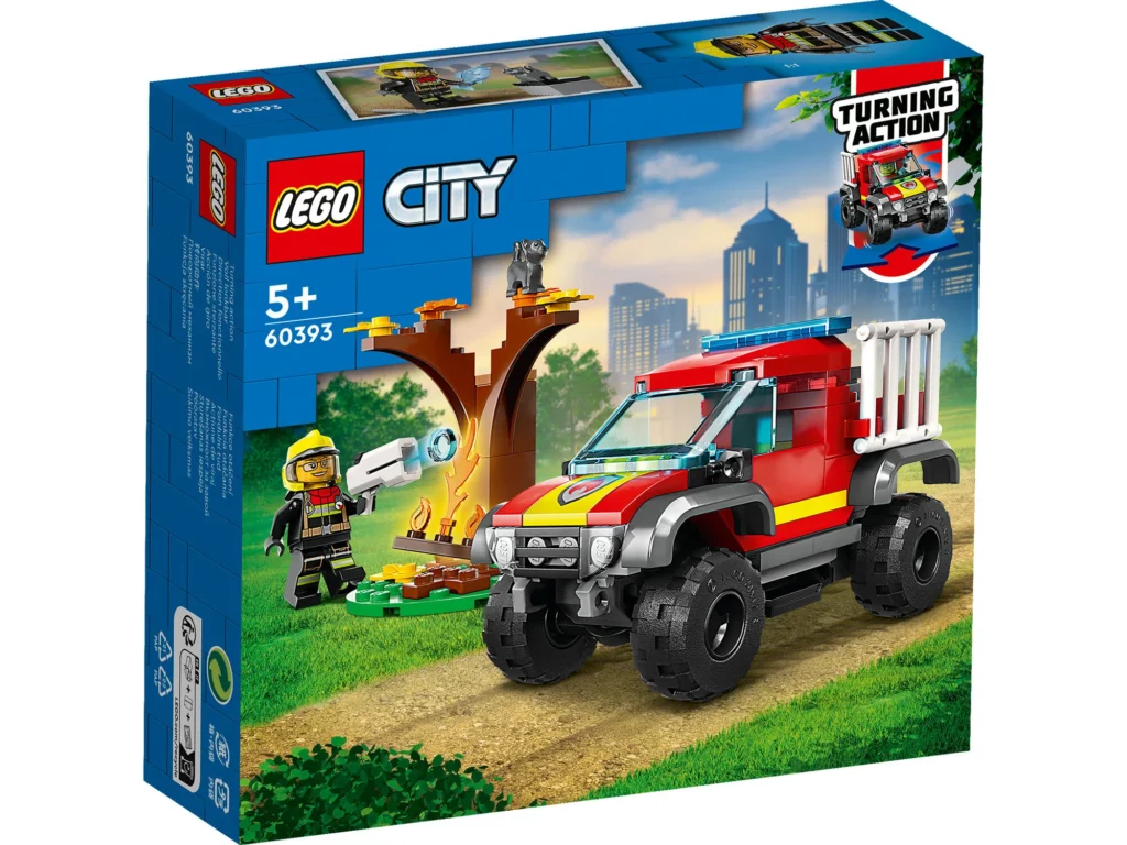 Lego Spasavanje Vatrogasnim Vozilom 60393