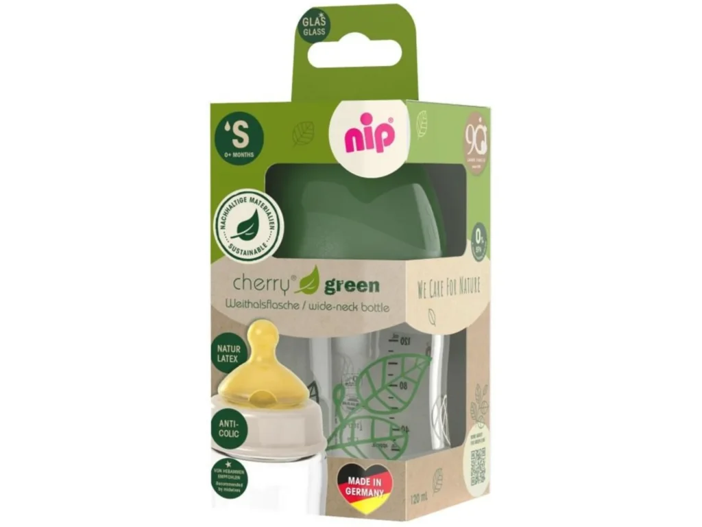 NIP Green Staklena Flašica 120ml 0M+