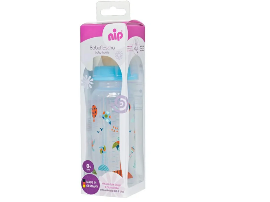 Nip PP Flašica Family Boy 250ml, cucla od kaučuka, 6m+