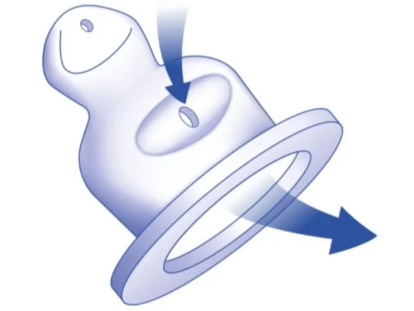 NIP Staklena Flašica za dečake, 125ml, 0M+