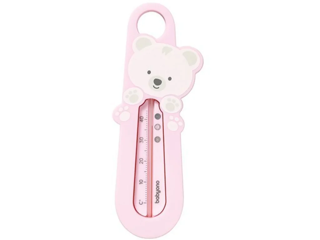 BabyOno Termometar za Kupanje Meda - Roze