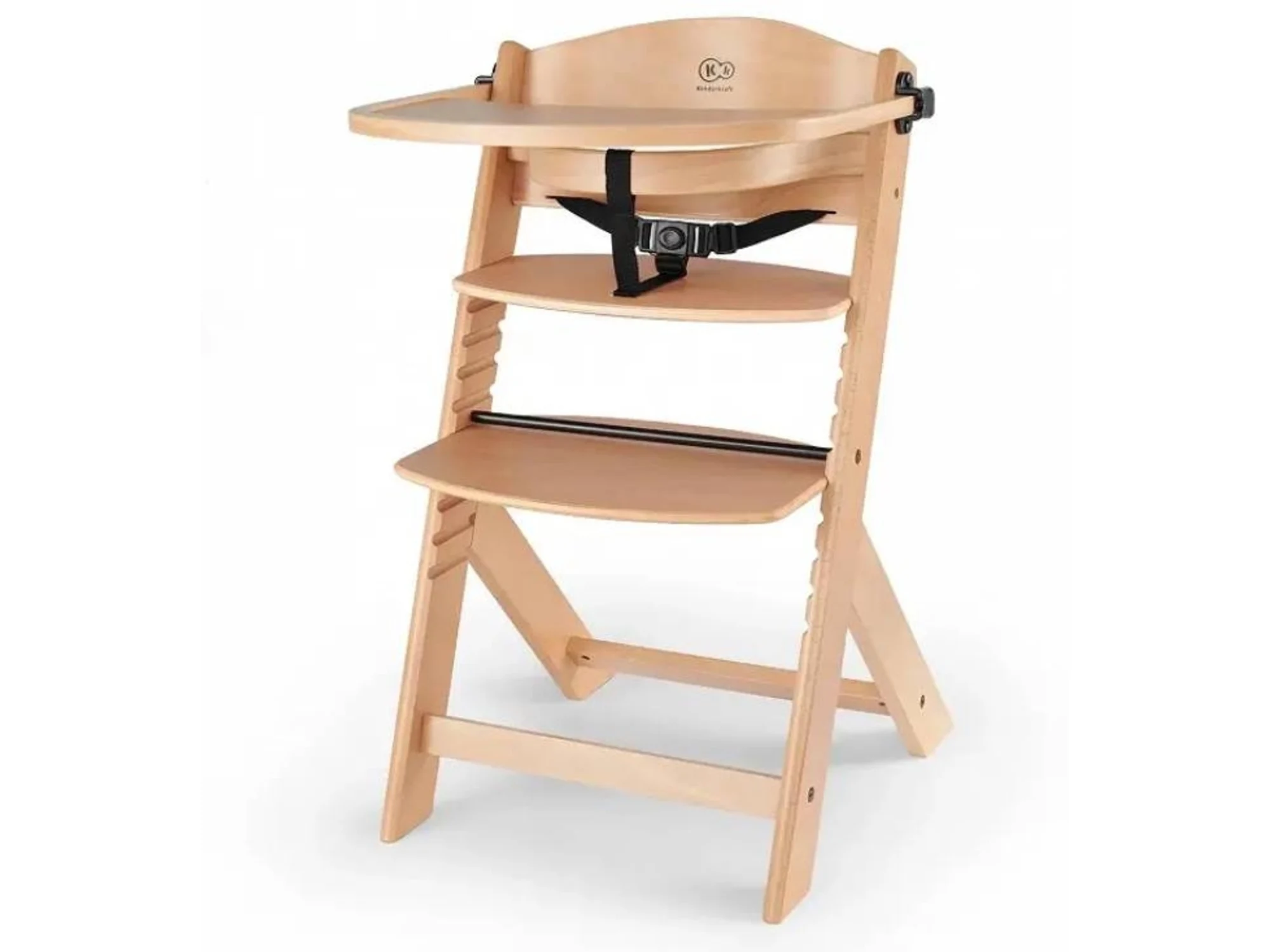 Kinderkraft Stolica za hranjenje Enock Wooden Natural