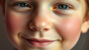 crvenilo na licu kod dece