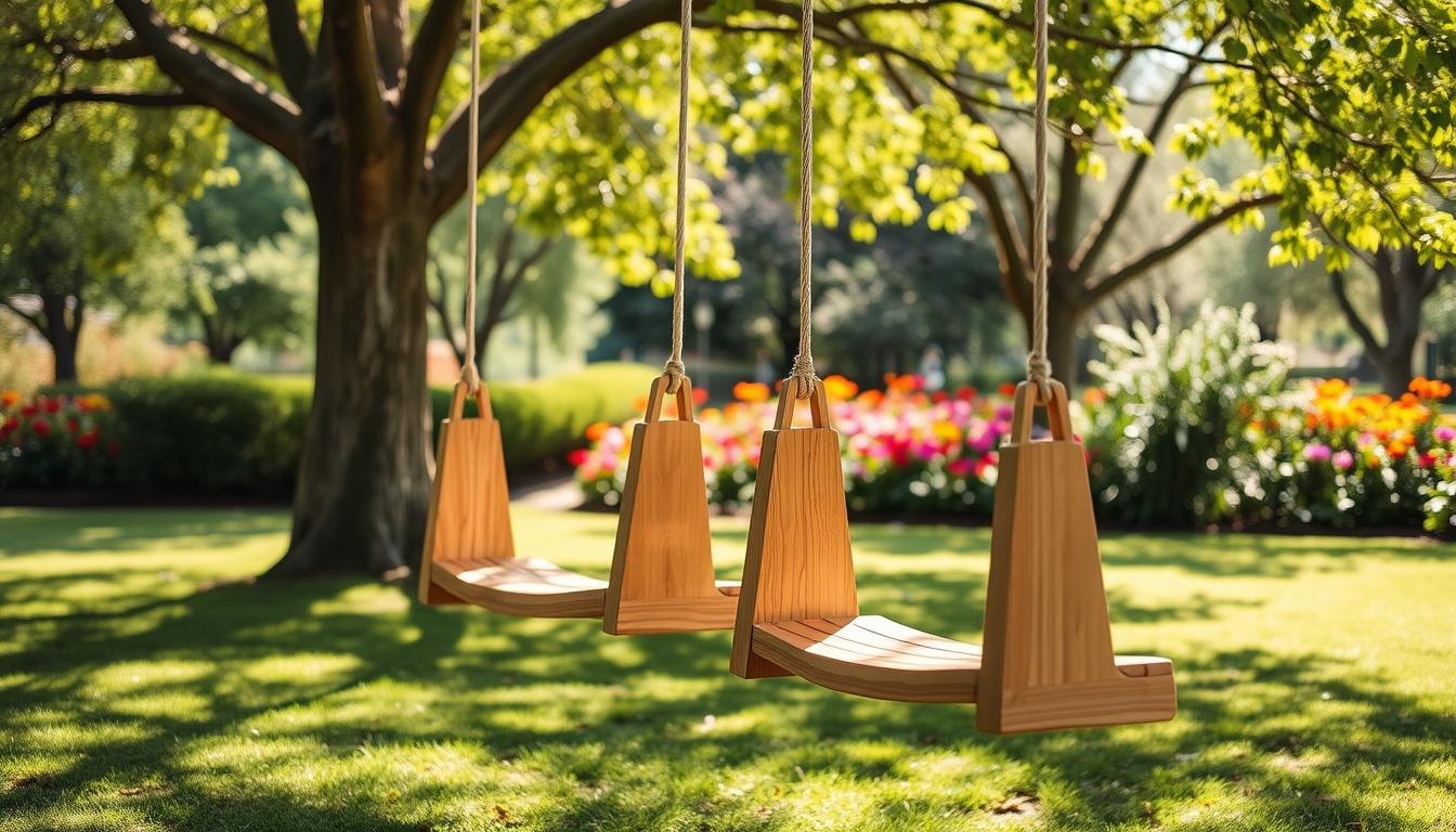 drvene ljuljaske za decu